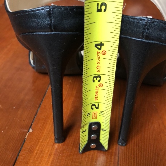 ANNE MICHELLE BLACK HEELS SIZE US 8.5 - Picture 9 of 11
